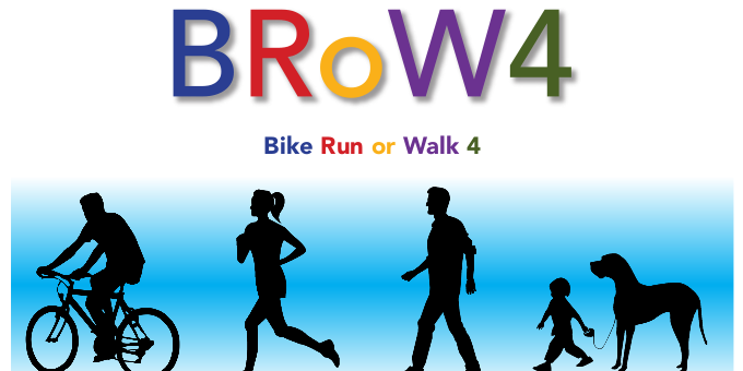 Bike Run or Walk with or without a 4-legged Friend